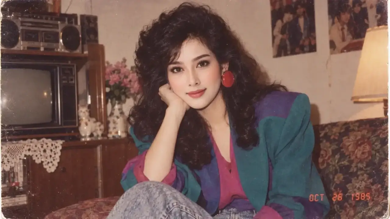 Prompt Foto Jadul 80an